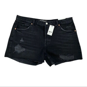 Topshop Mid-Rise Jean Shorts Size 14